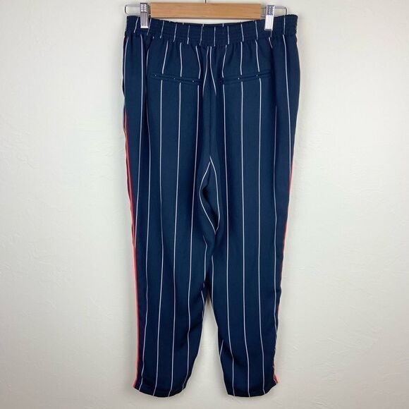 Anthropologie ett:twa Piped + Striped Navy Pant - Picture 6 of 8